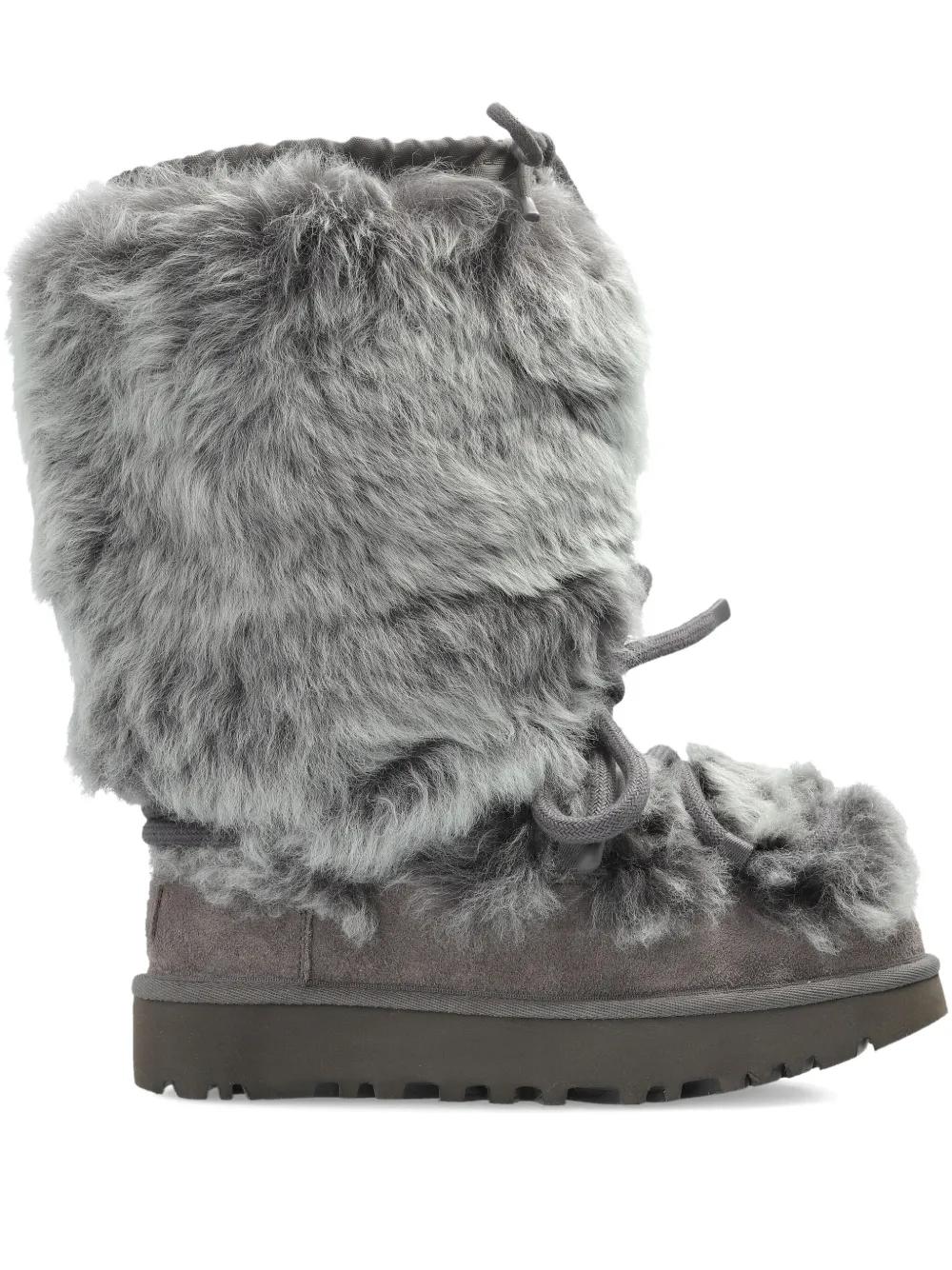 UGG Chalet Lace-Up Boots in Gray | Lyst display picture 3