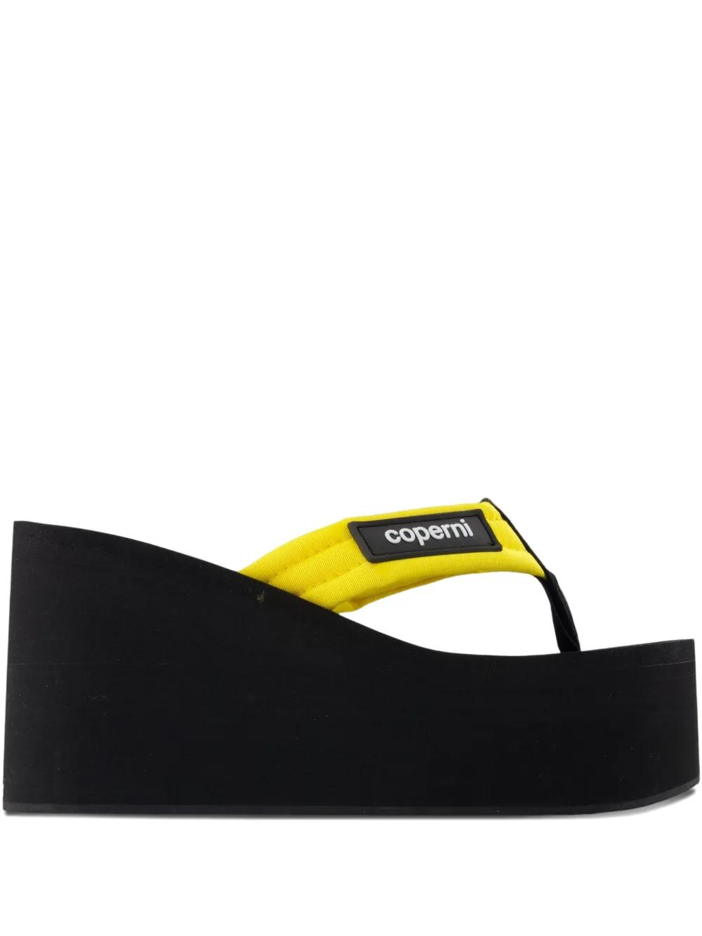 coperni-jaune-Platform-Wedges-