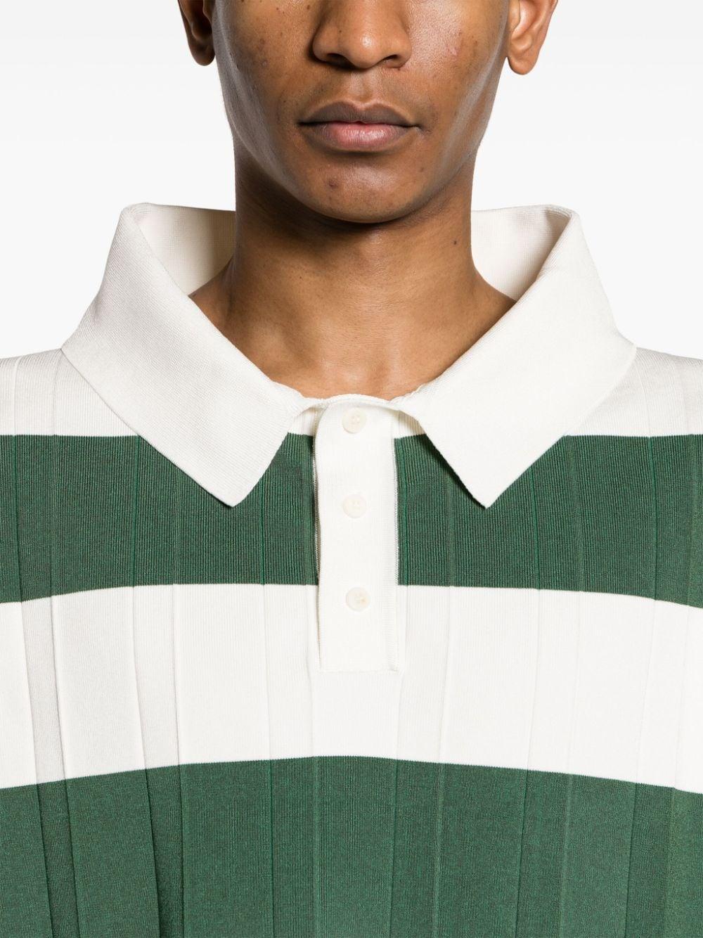 JACQUEMUS シャギーピンク ポロセーター JACQUEMUS シャギーピンク ポロセーター JACQUEMUS シャギーピンク