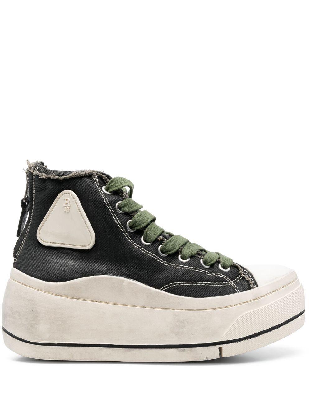 platform low top sneakers