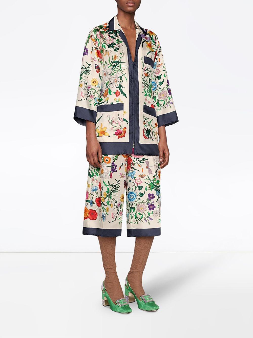 gucci pajama pants white