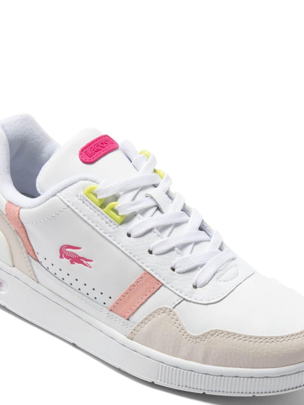 Lacoste T Clip Sneakers in White | Lyst