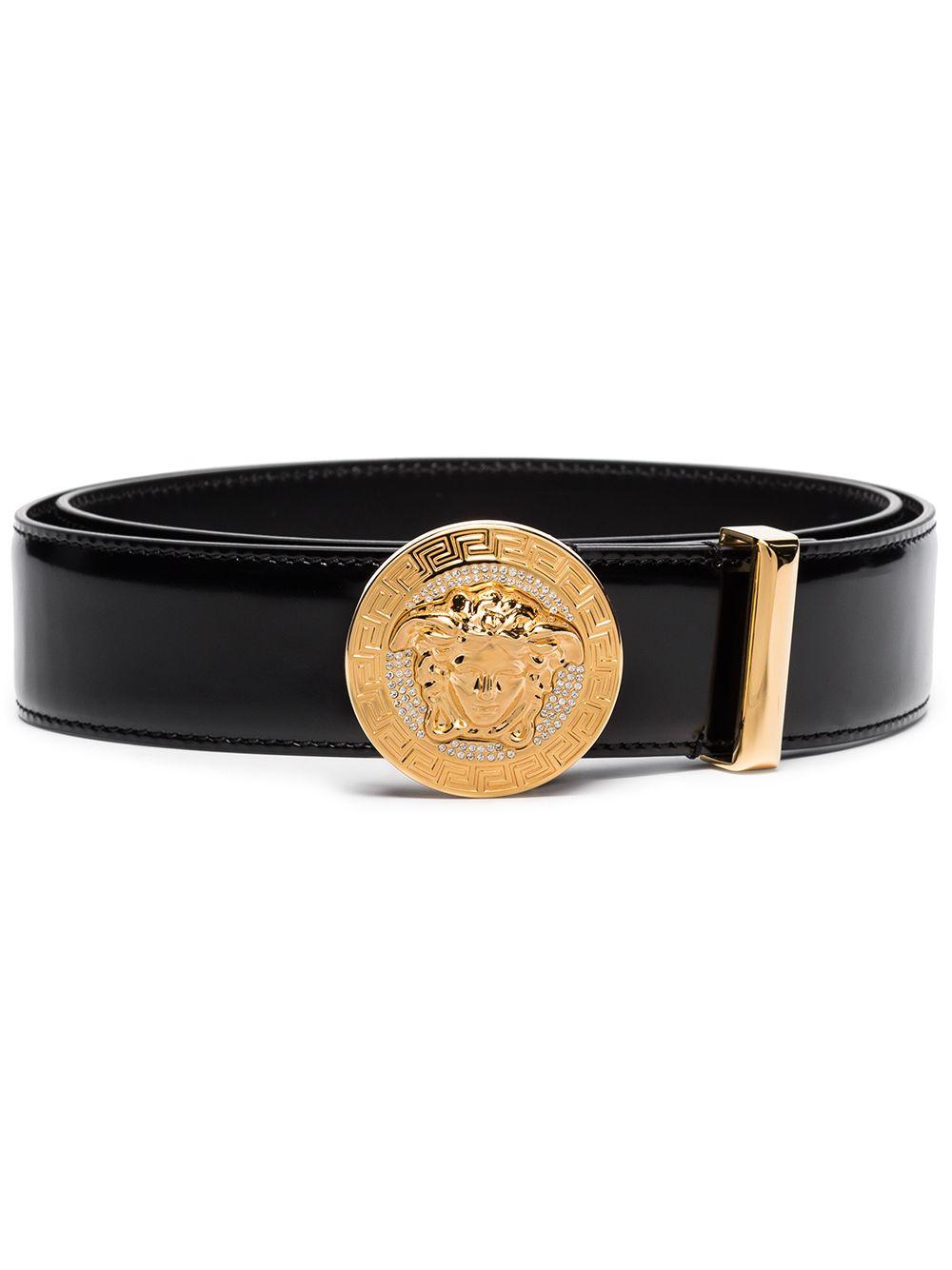 versace black belt