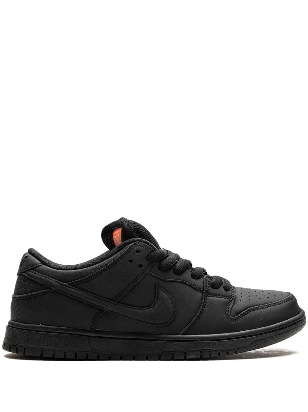 triple black nike boots