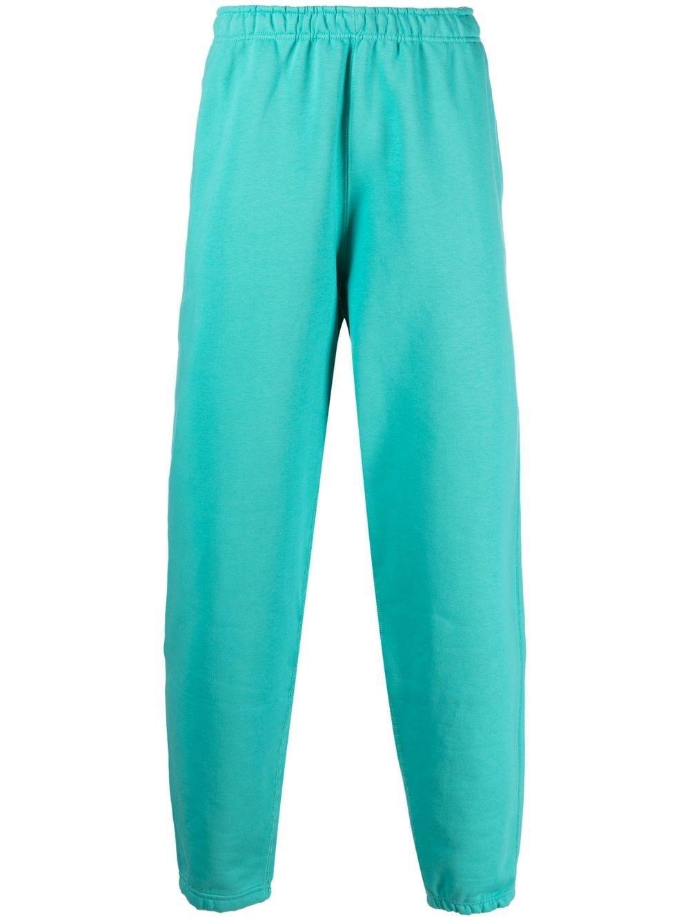 Nike Solo Swoosh Cottonblend Track Pants in Blue Lyst