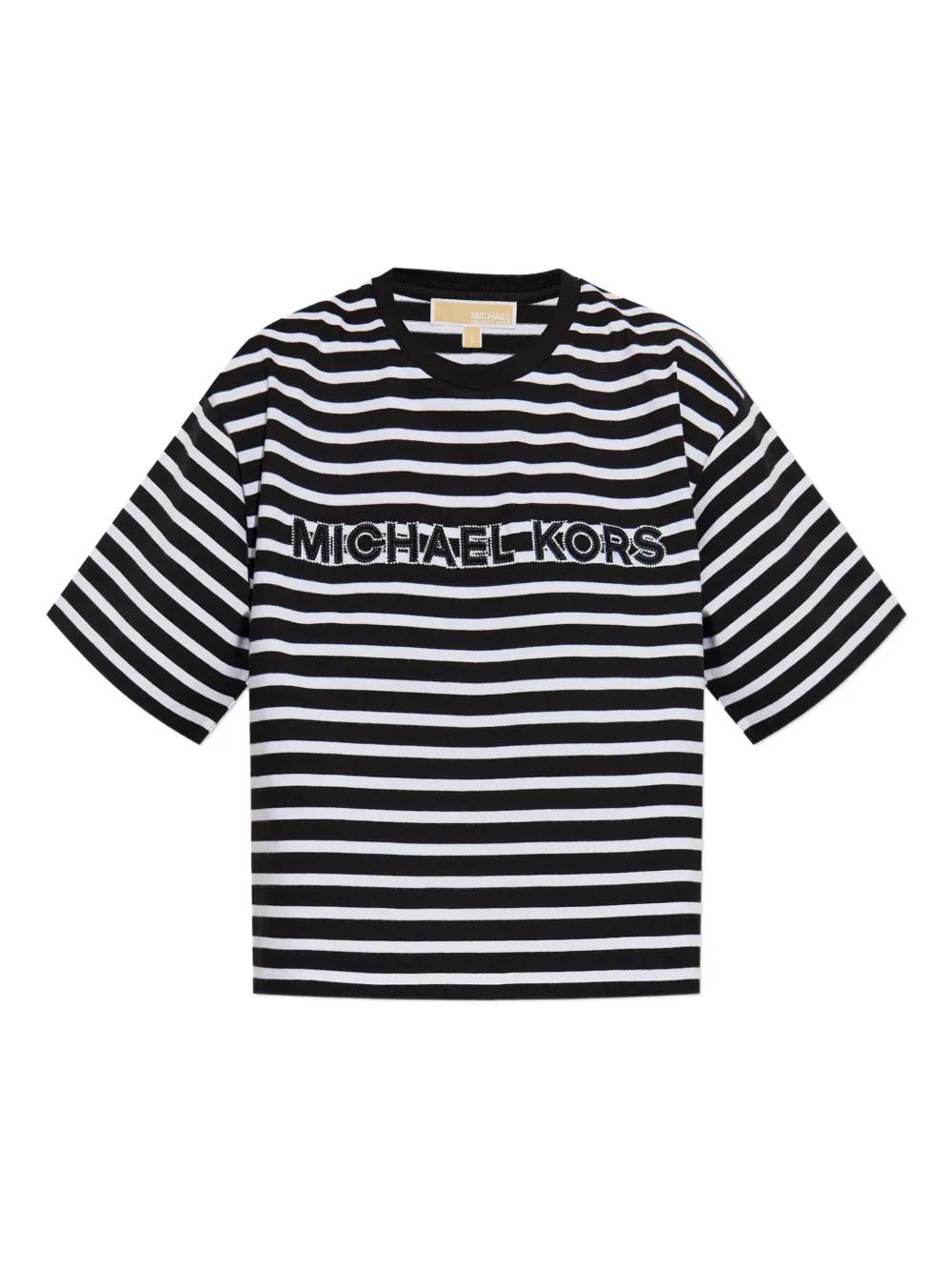 michael kors t shirt womens brown