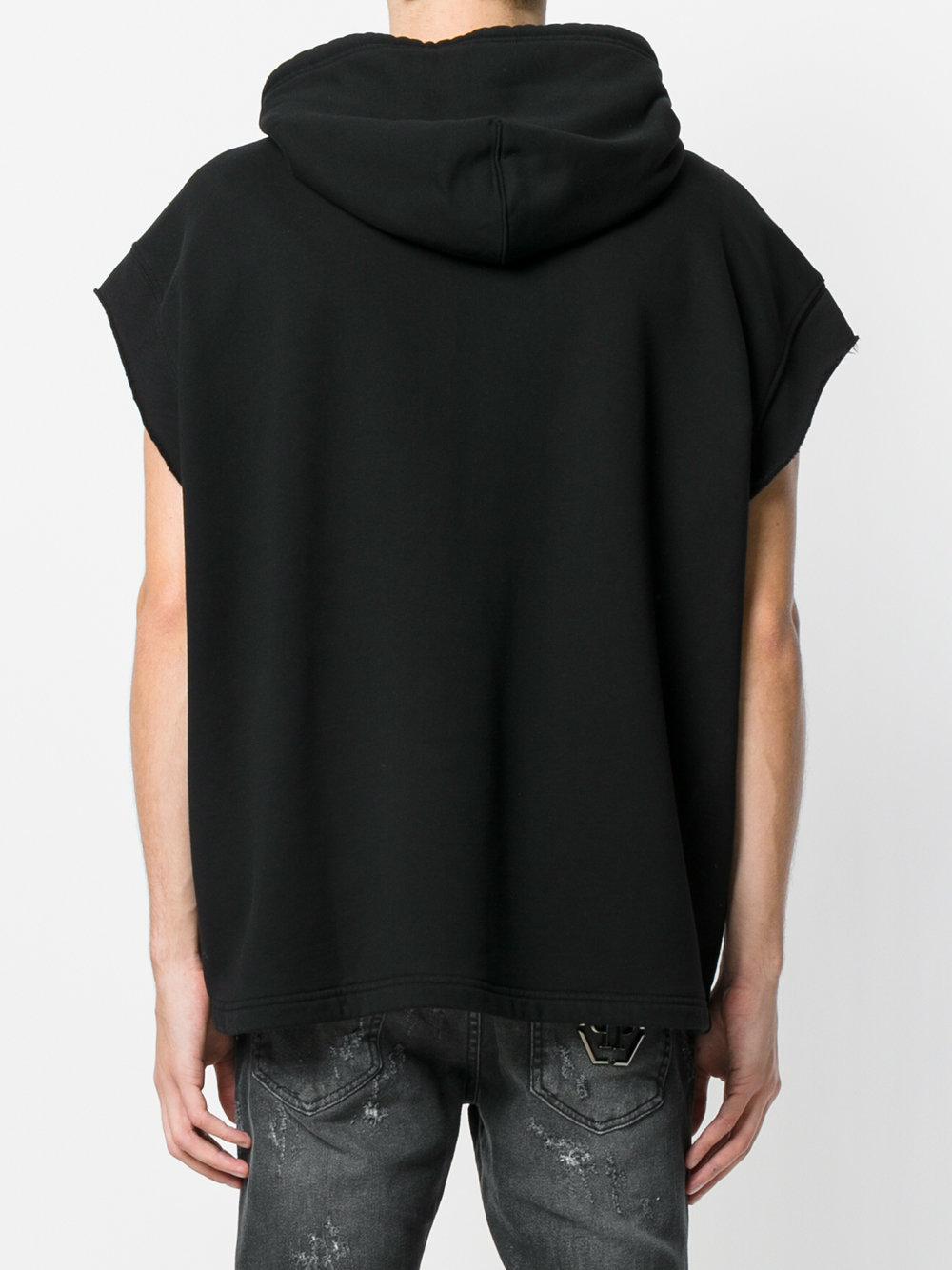 black graphic sweatshirt
