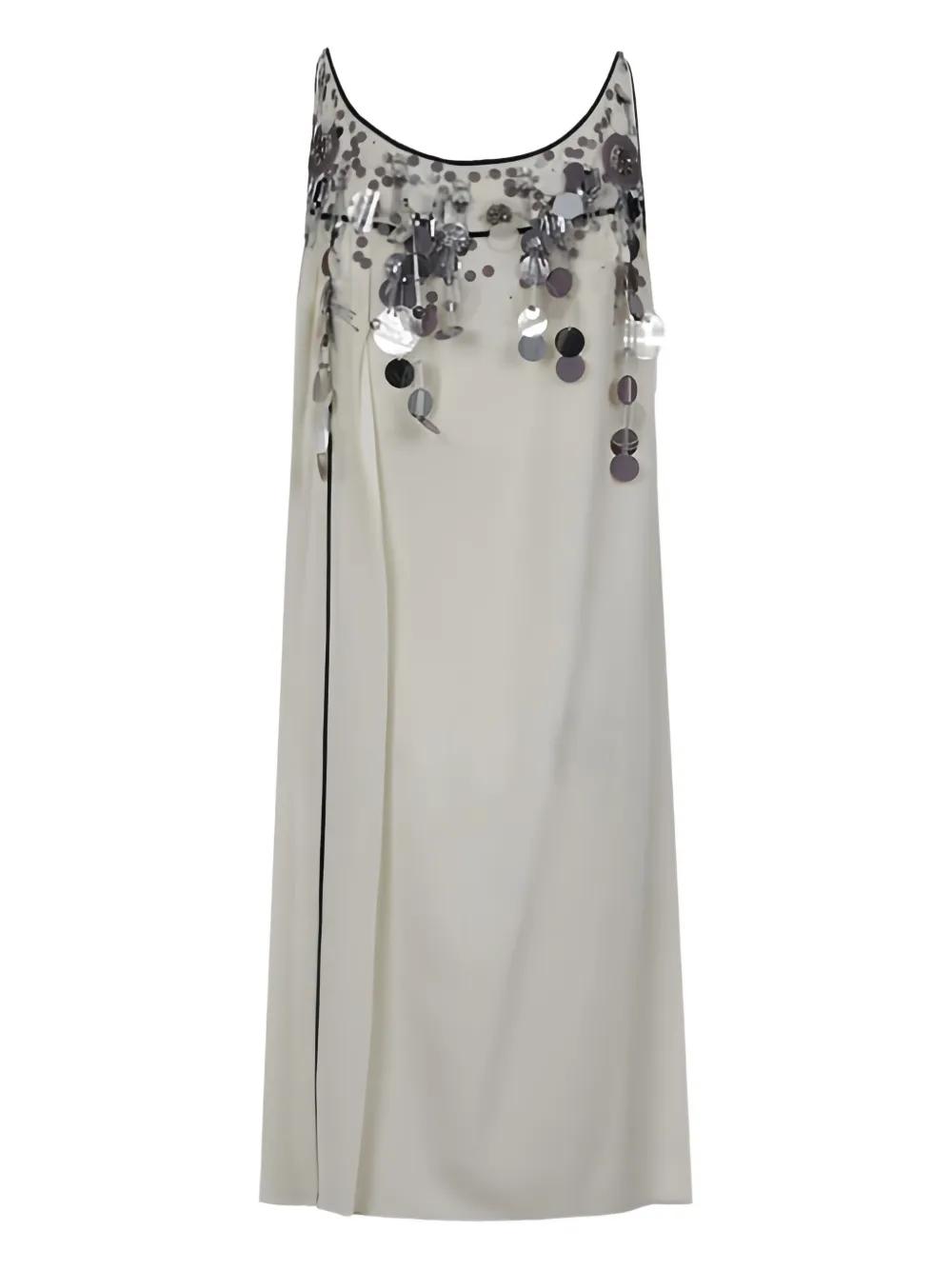 Prada Embellished Dresses for Women | Lyst