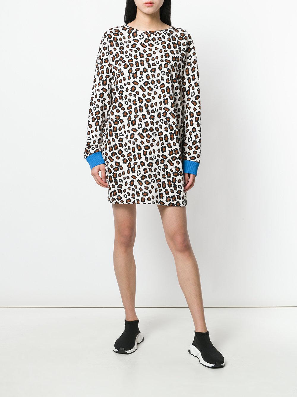 Pinko Synthetic Leopard Print Dress in 