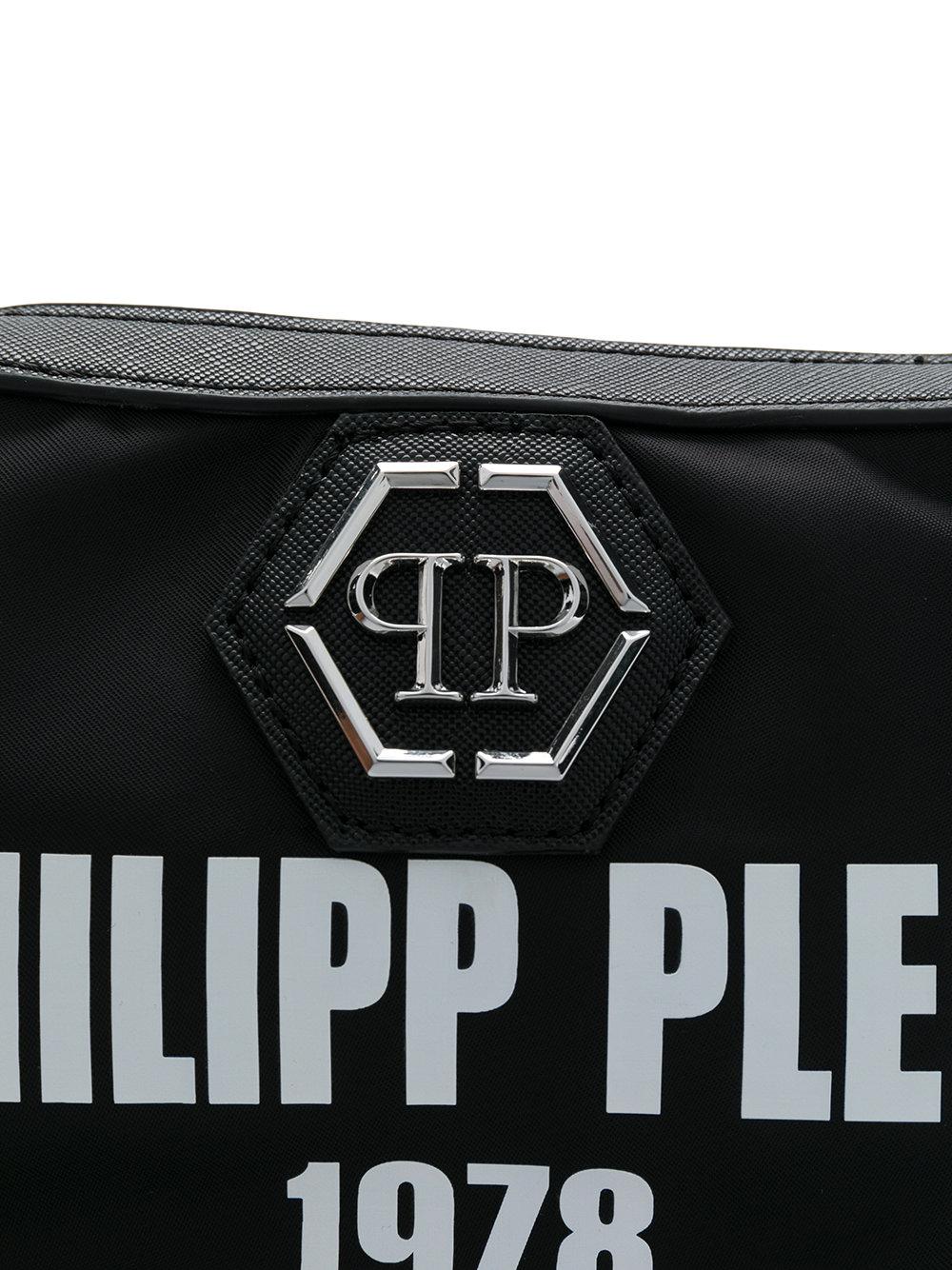 Riñonera con logo Philipp Plein de hombre de color Negro | Lyst