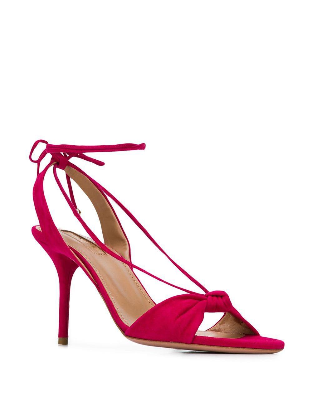 self tie sandals