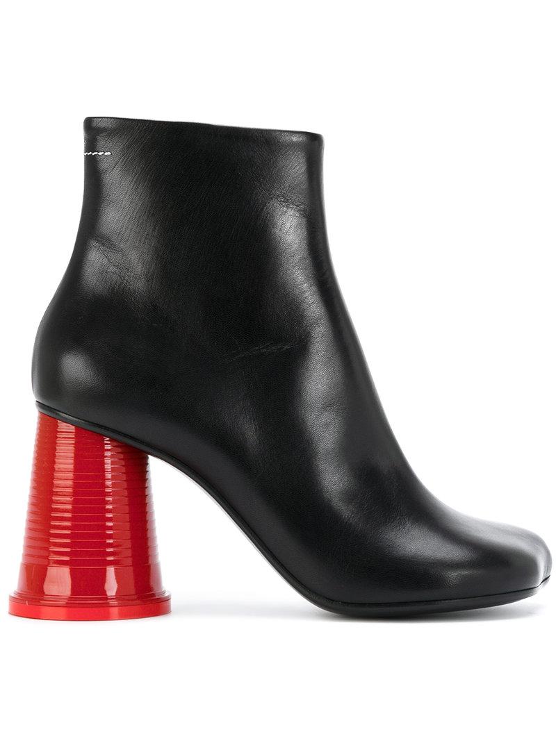 margiela cup heel boots