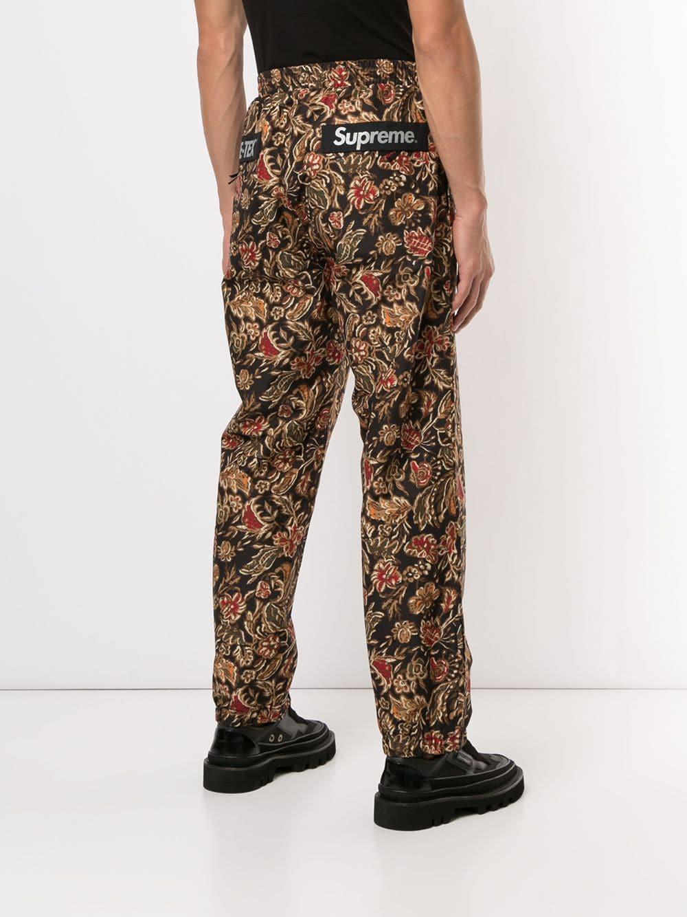 Supreme Synthetic Gore Tex Floral Trousers for Men - Lyst