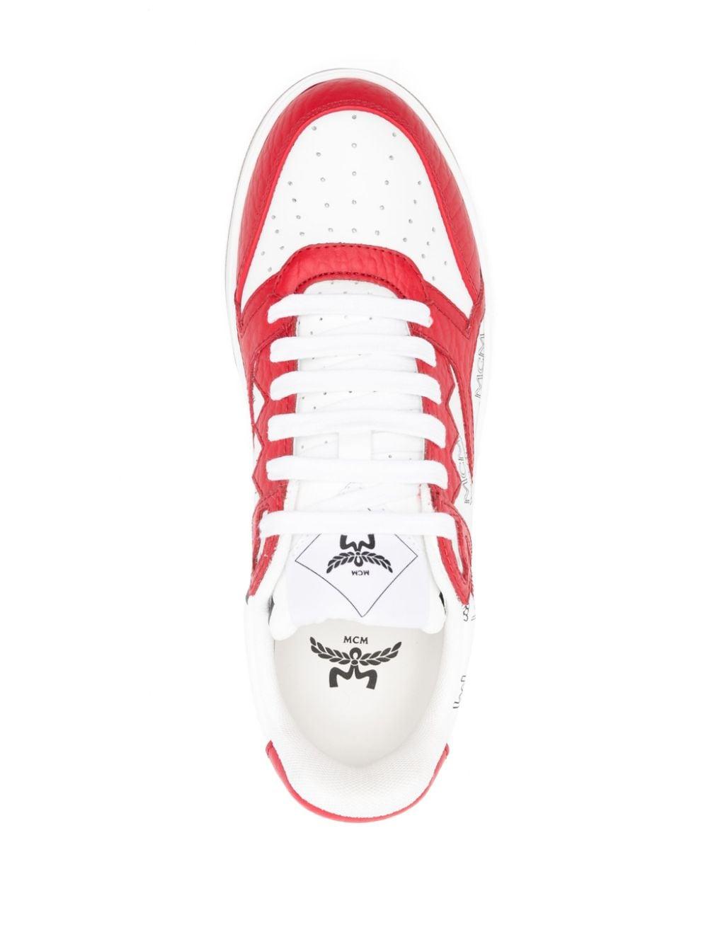 MCM Neo Terrain Sneakers in Red Lyst UK