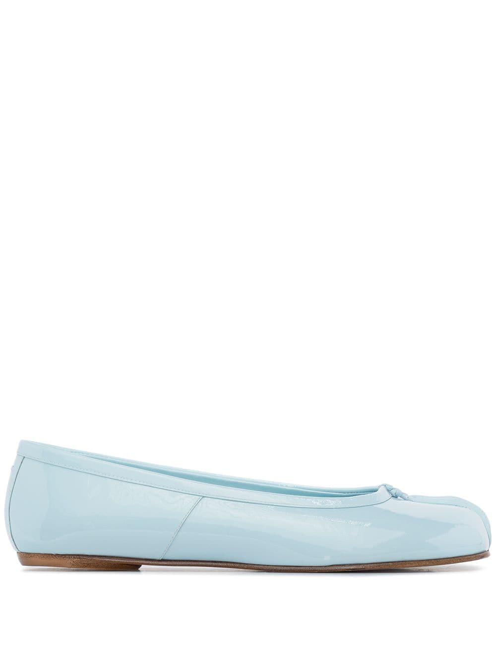 Womens Shoes Flats and flat shoes Ballet flats and ballerina shoes Maison Margiela Tabi H30 Ballerinas in Blue 