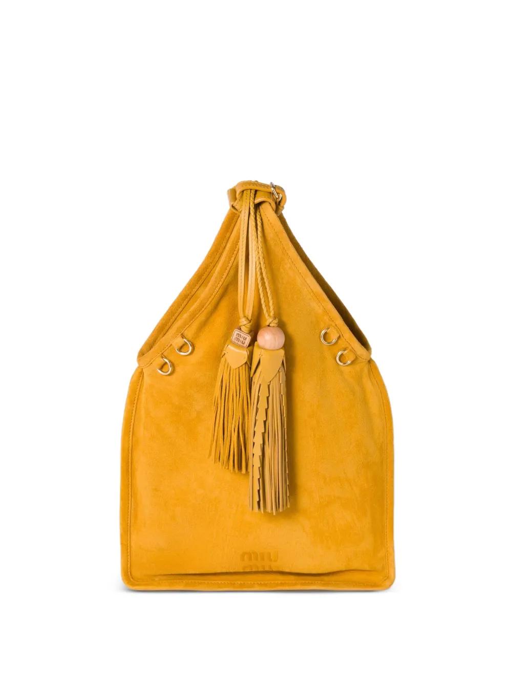 バッグ miumiu hand bag yellow archive バッグ miumiu hand bag yellow archive Miu Miu Yellow Leather