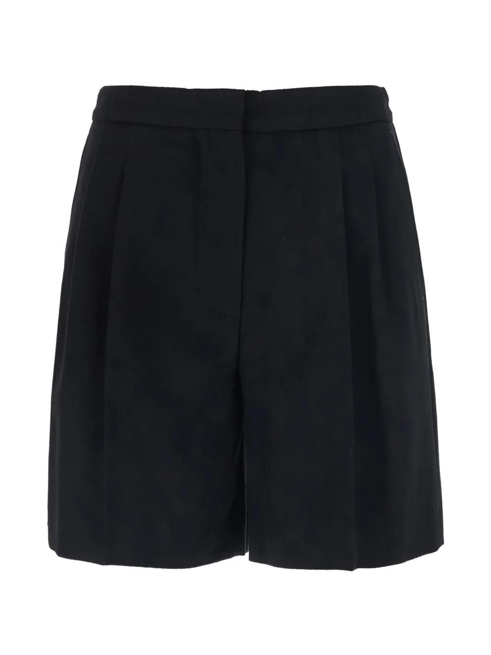 Max Mara コットン プリーツ ハーフパンツ レディース Max Mara ハーフパンツ | オンラインセールは最大63%オフ