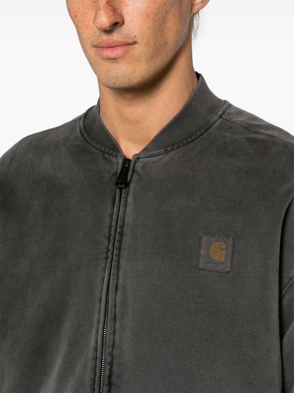 Carhartt Vista Sweat Bomber Jacket in Grey for Men | Lyst UK