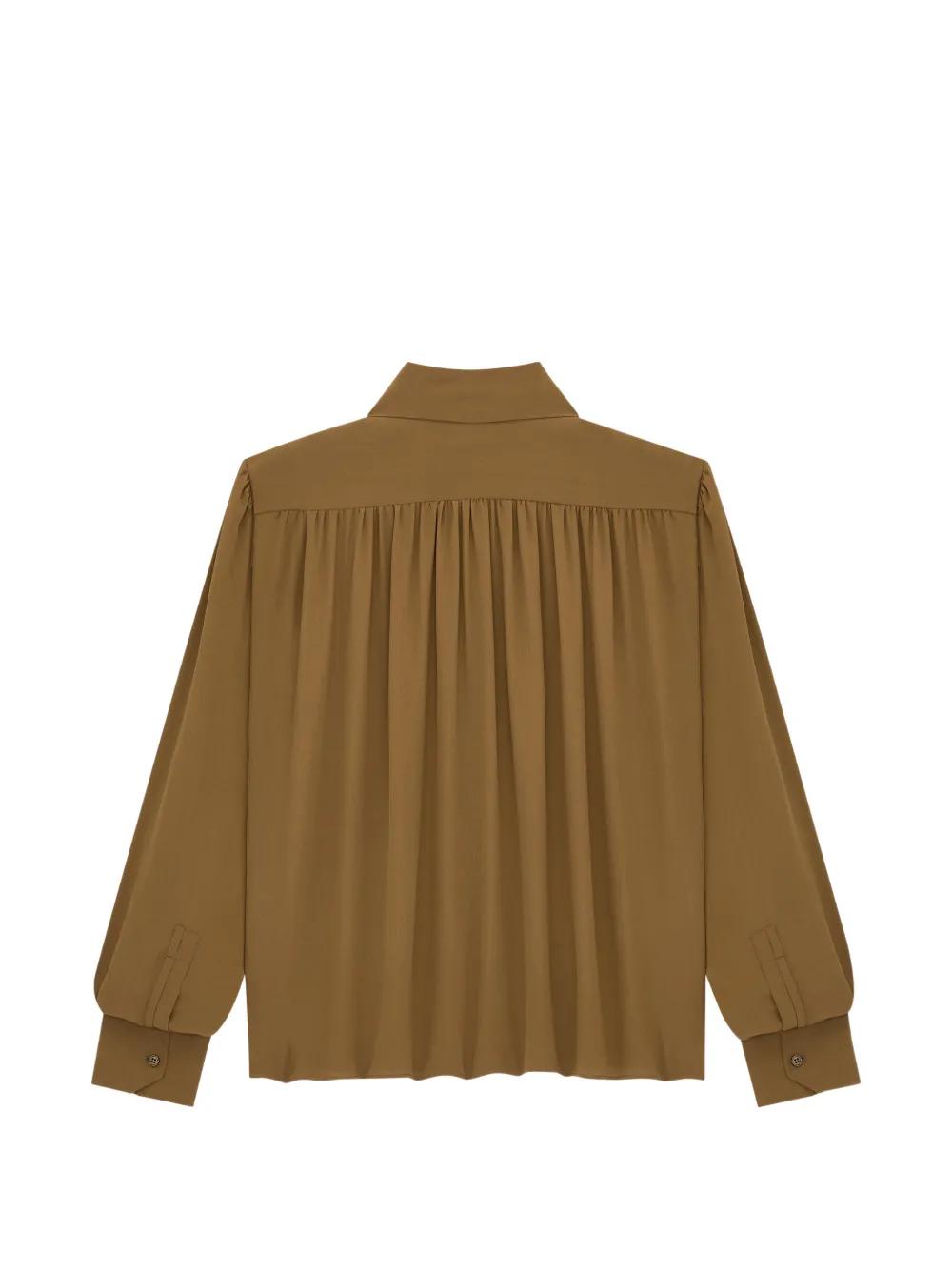 Women's Saint Laurent Blouses | Lyst