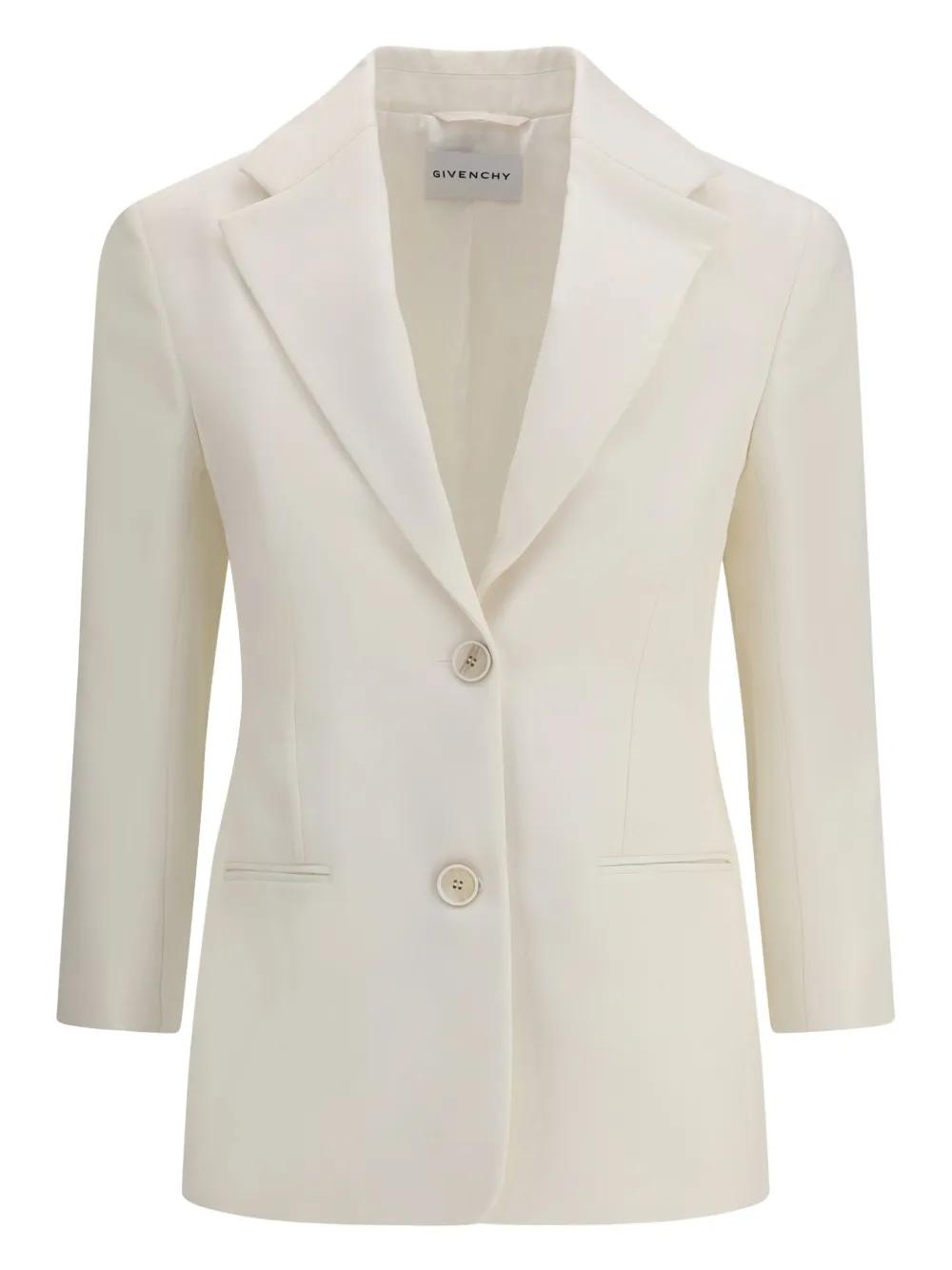 ジャケット Givenchy Ivory Teed Blazer 楽天市場】GIVENCHY（カラーホワイト）（コート・ジャケット