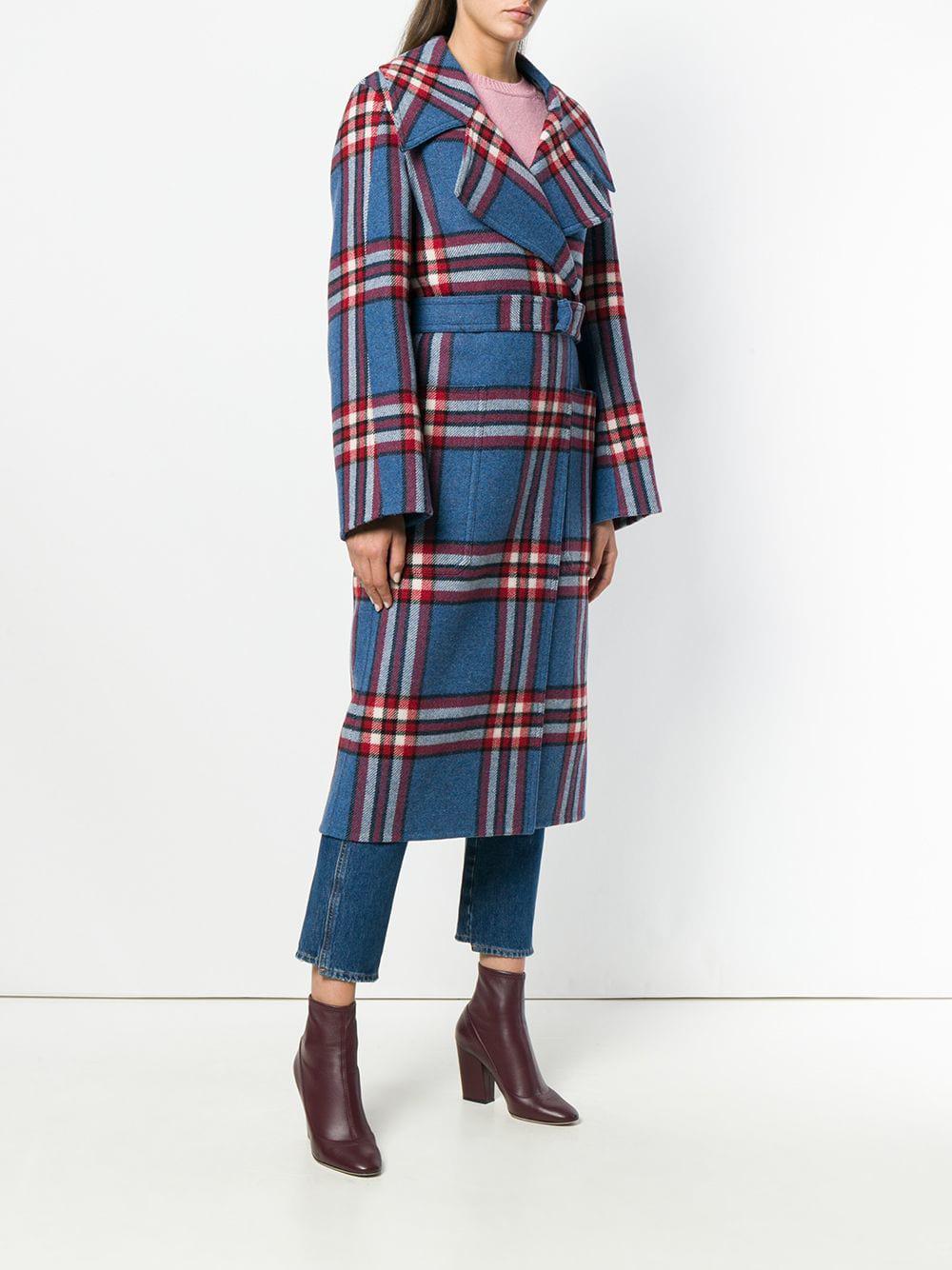 joseph check coat