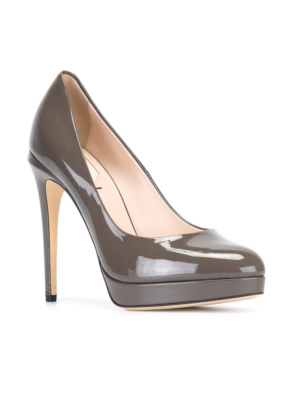 gray stilettos