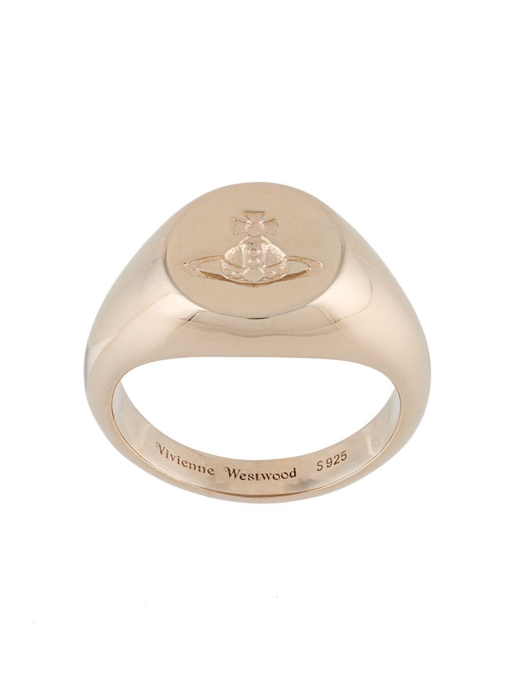 Vivienne Westwood Sigillo Gold-tone Ring in Metallic - Lyst