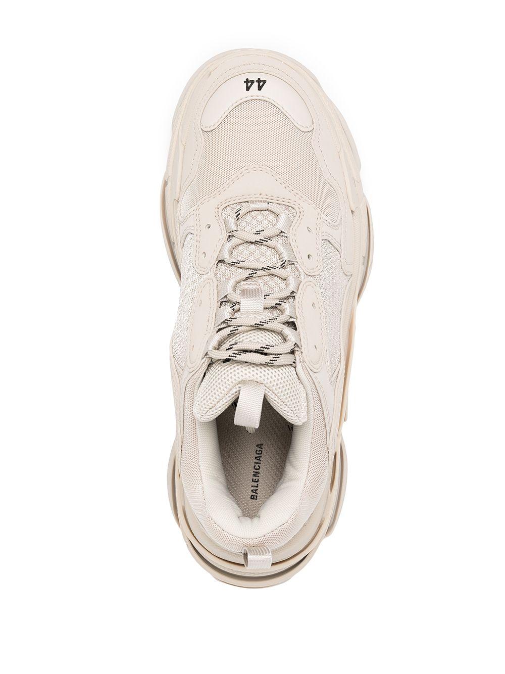 Balenciaga Triple S Low-top Sneakers in White for Men | Lyst