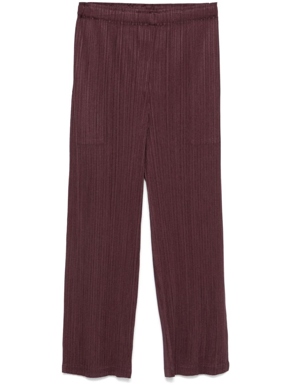Pantalons Pleats Please Issey Miyake pour femme Reductions en ligne jusqu a 41 Lyst