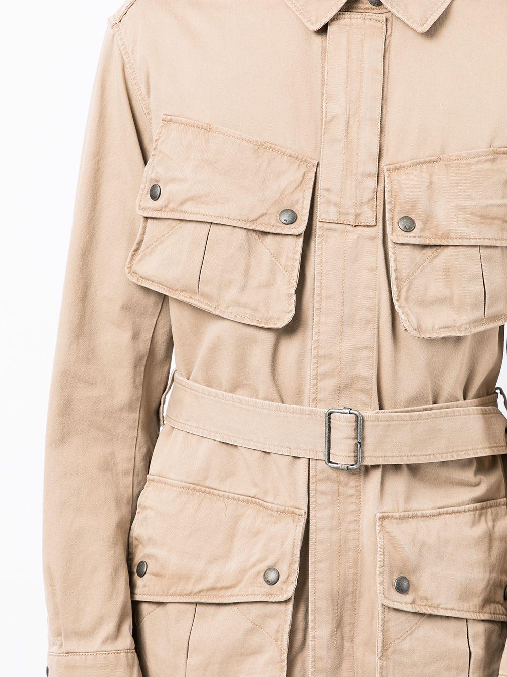 Polo Ralph Lauren Cotton Multi-pocket Belted Paratrooper Jacket in Natural  for Men | Lyst