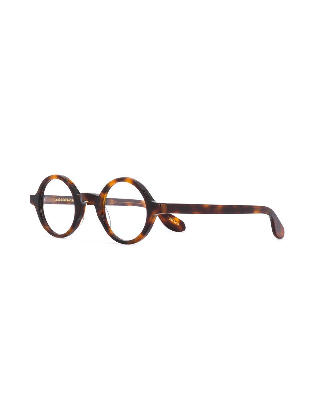 Moscot Zolman Glasses in Brown - Lyst