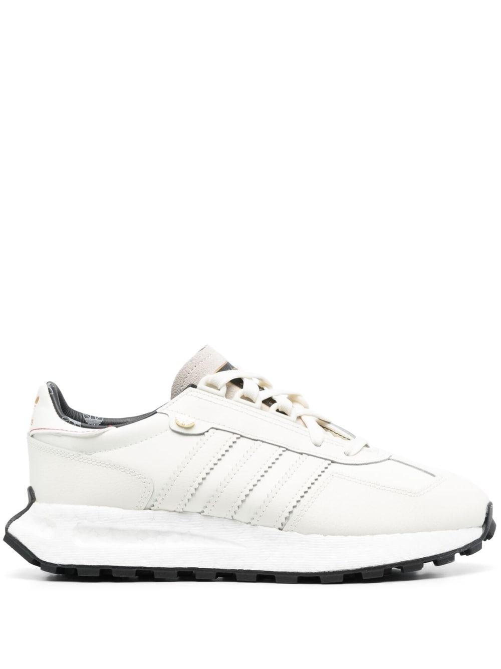 adidas Retropy E5 Leather Sneakers in White | Lyst