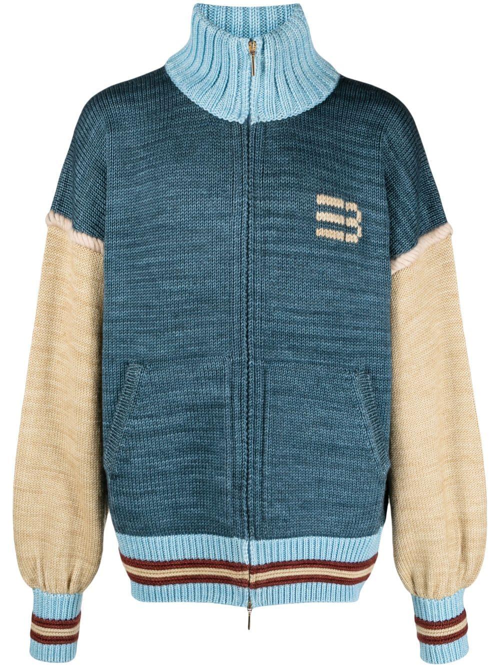 NAMESAKE 23aw VICTORY ZIP BOMBER S ブルー NAMESAKE 23aw VICTORY ZIP BOMBER S ブルー NAMESAKE 23aw