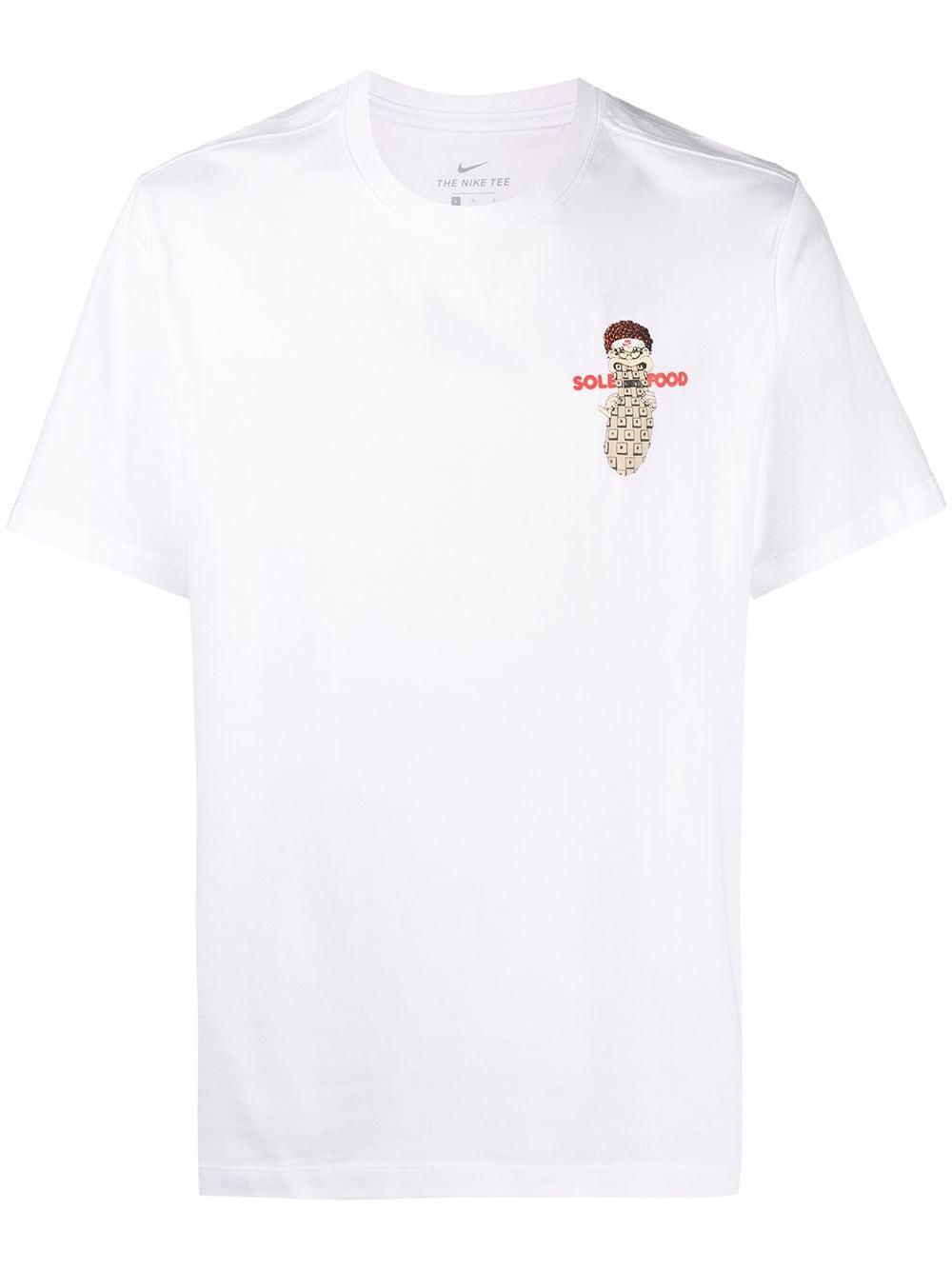 Nike Cotton Sole Food Graphic Print T-shirt in White for Men | Lyst