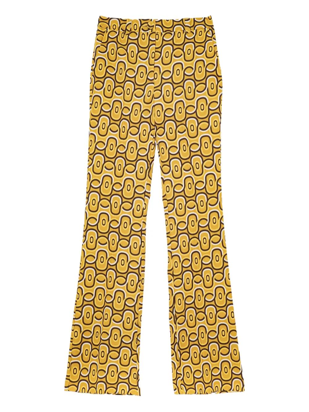 パンツ MALIPARMI Woman Pants Yellow JH400970230 A7078 MALIPARMI: Pants woman - Yellow | Maliparmi pants