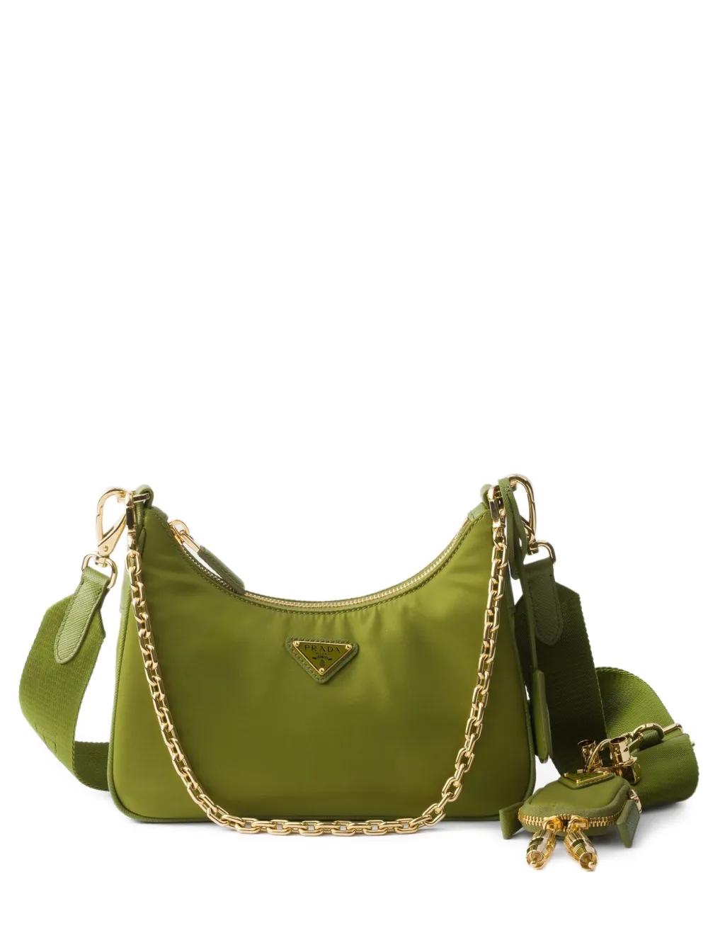 Farfetch Prada Shoulder Bag Nylon 2005 Prada Re-Edition Shoulder