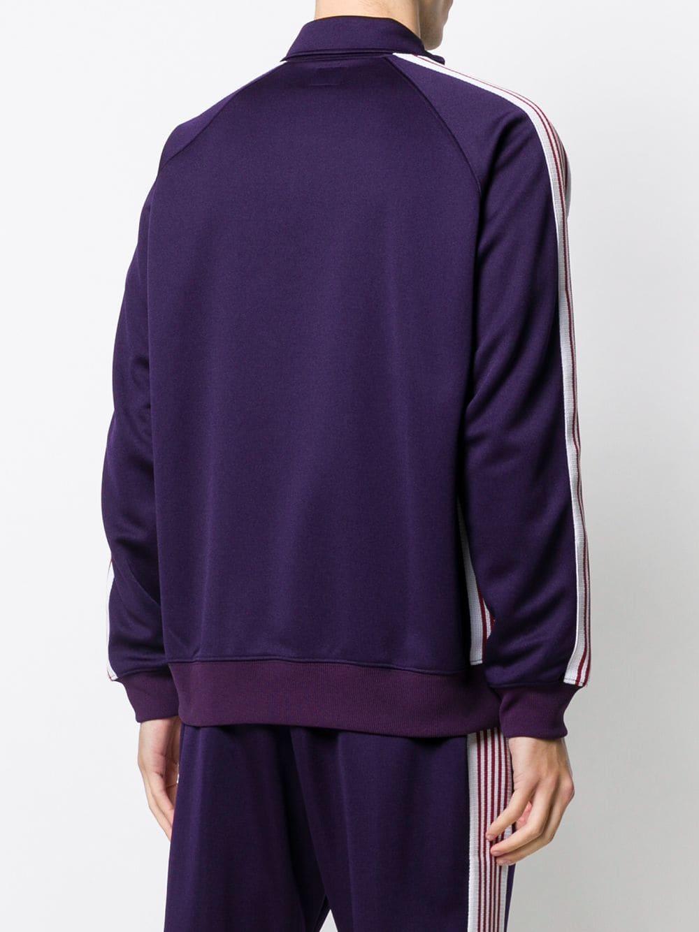 Needles Poly Track Jackets in Purple for Men - Lyst