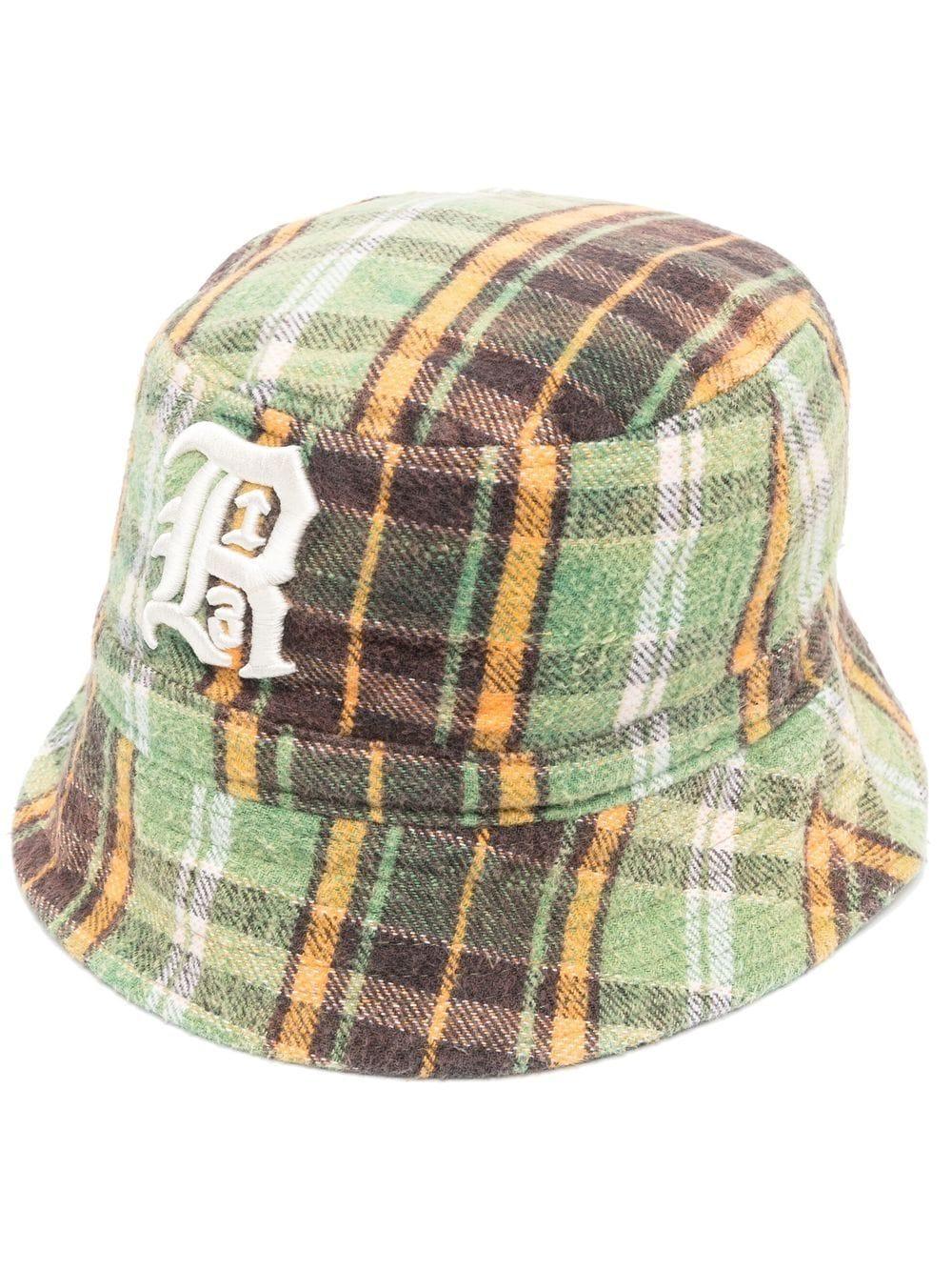 R13 Plaid Bucket Hat in Metallic for Men Lyst