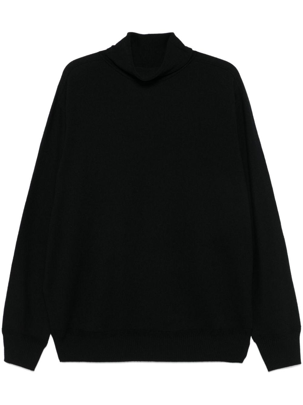 Homme Plissé Issey Miyake メンズ ブラック Smooth セーター セーター 