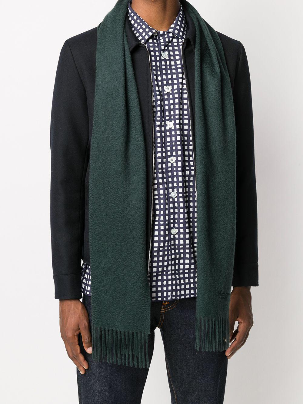 Mulberry Cashmere Scarf in Green for Men Lyst