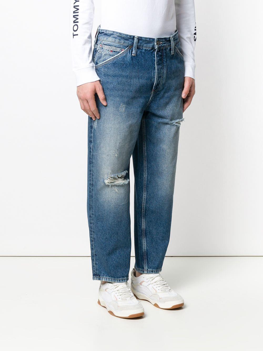 Tommy Hilfiger Denim Baggy Worker Jeans in Blue for Men - Lyst