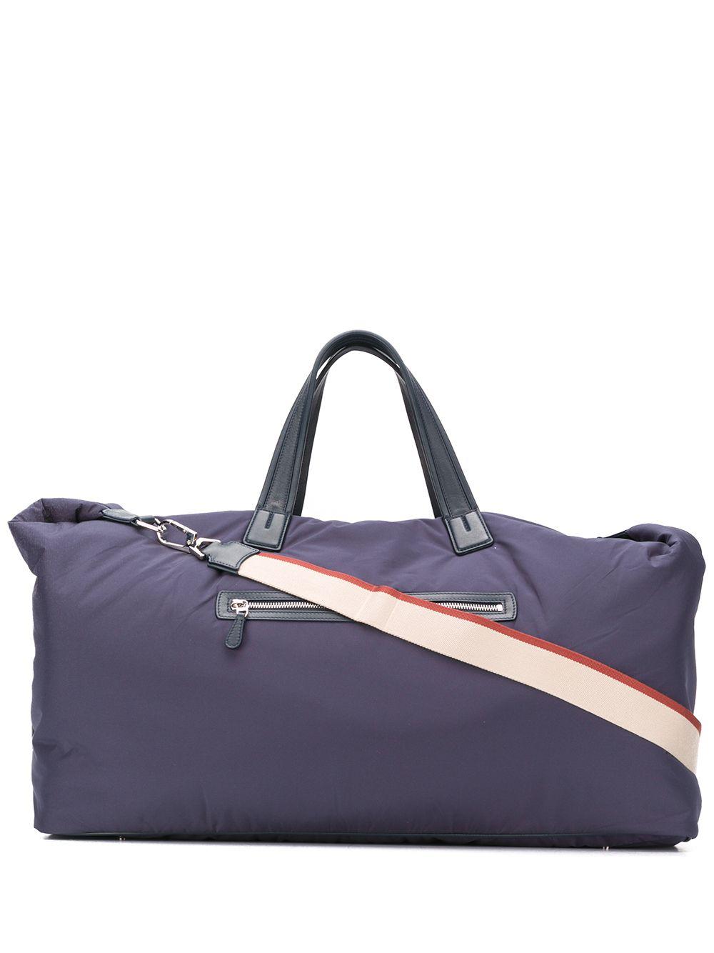 Loro Piana Voyager Duffle Media Holdall in Blue for Men