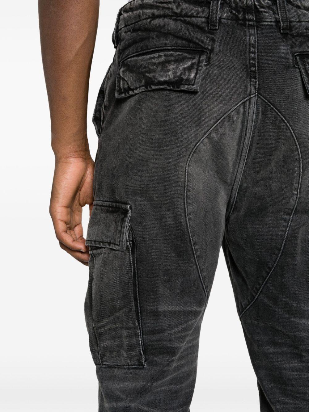 AMIRI Jacquard straight-leg Carpenter Jeans - Farfetch