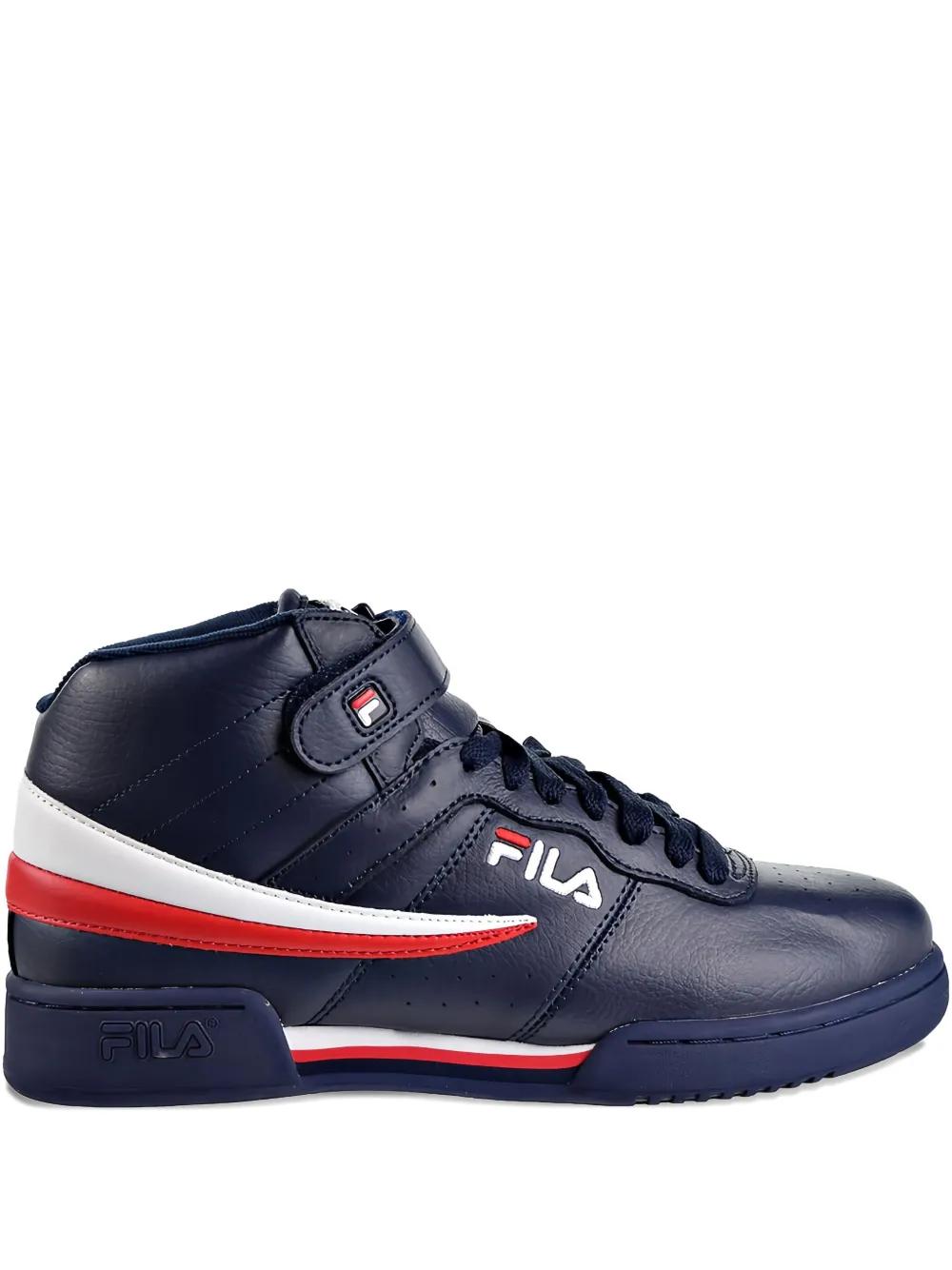 F 13 Fila F13 Herren Schwarz Fila F-13V High-Top-Sneakers Weiß