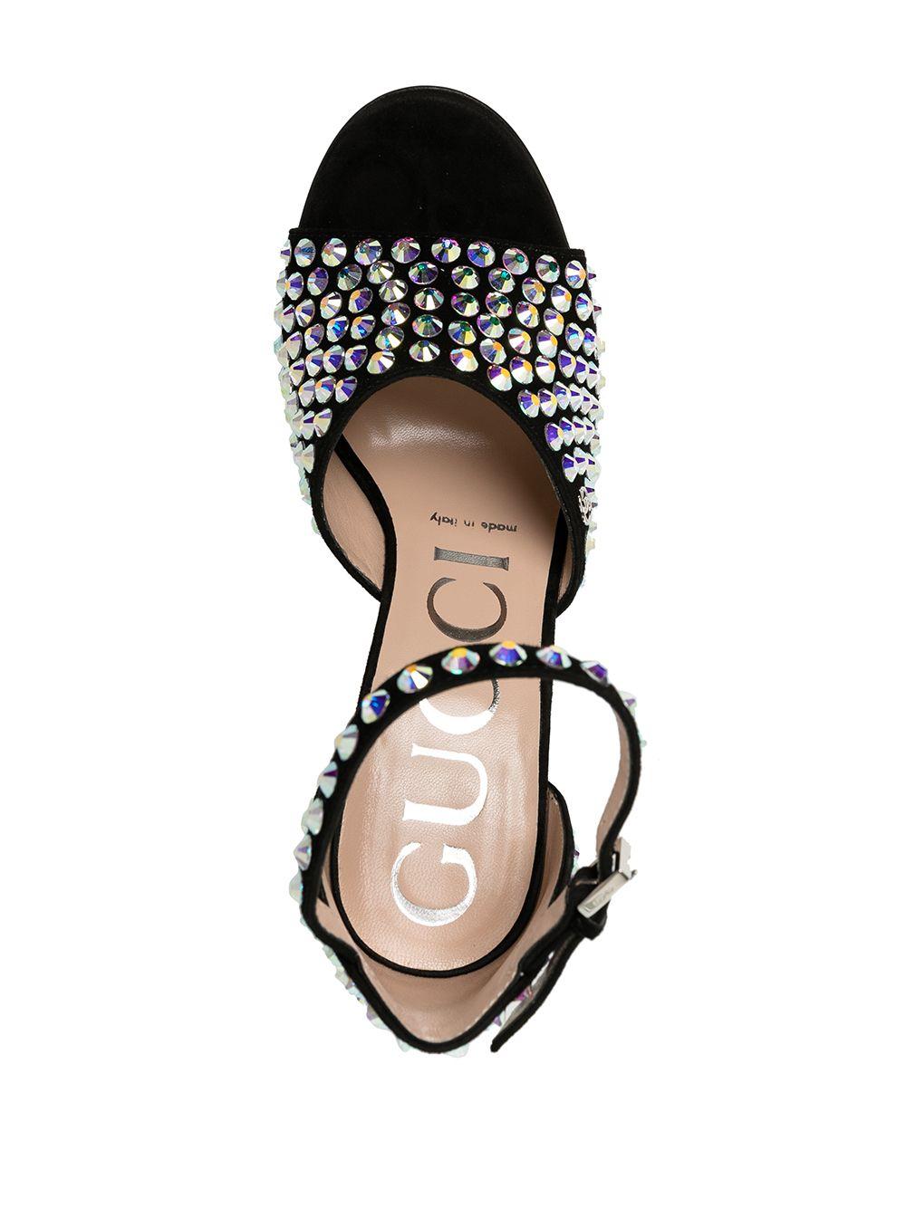 Gucci rhinestone online sandals