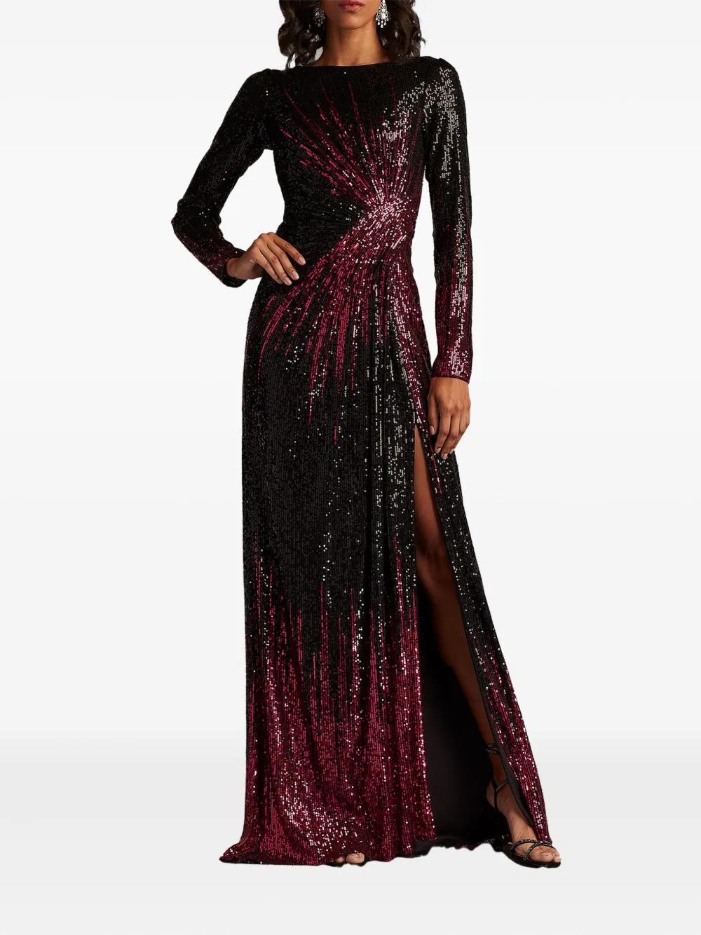 Tadashi Shoji Stellare Gown Dress in Red | Lyst