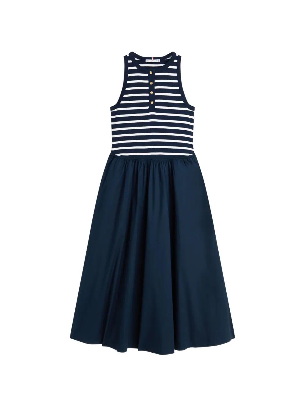 tommy hilfiger casual dresses Women's Sleeveless Crew Neck Floral Print Jersey Shift Dress, Parakeet Multi, 2 at Amazon Women's Clothing store 19.5” Waist Women's Tommy Hilfiger Casual Dresses