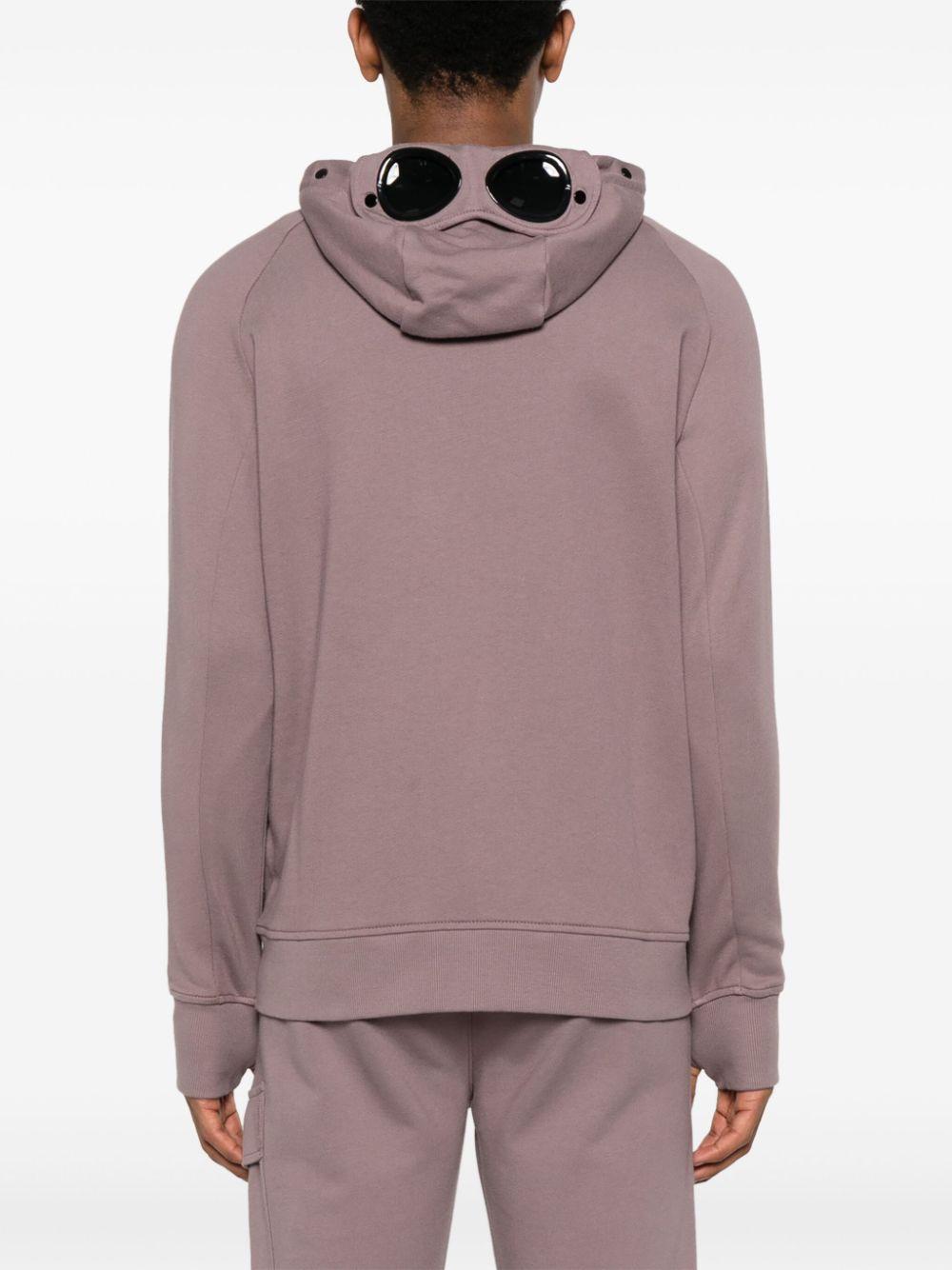 Hoodie with goggles in hood online