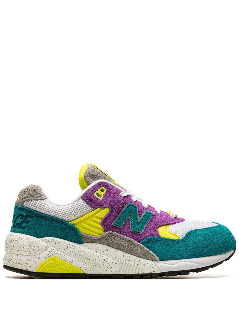 New Balance X Palace 580 Low-top Sneakers in Green for Men | Lyst
