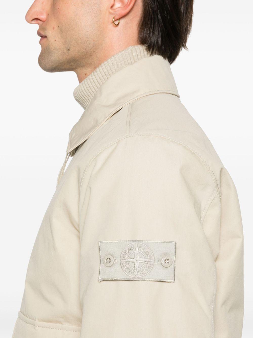 Stone Island メンズ ナチュラル コンパスバッジ ジャケット ジャケット